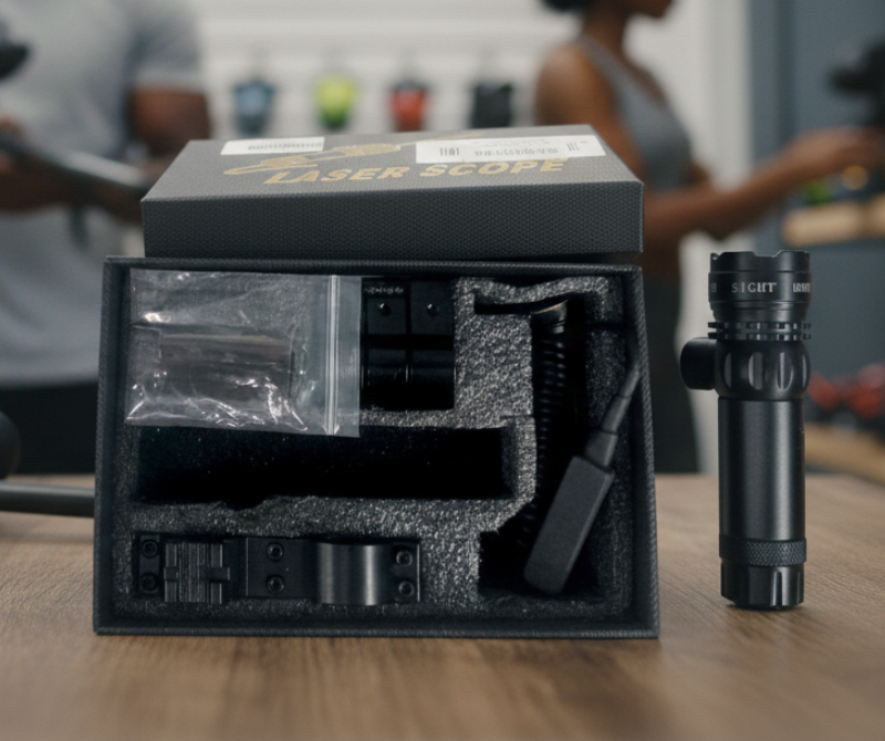 JD132 High-Visibility LED Torch – Black